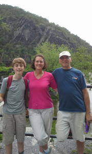 Librarian Brooke Davis and her family visit Harper's Ferry, West Virginia.